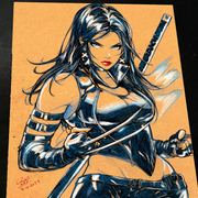 X-23 X-Men Art Print Signed 8.5x11 | Art by Keyeske