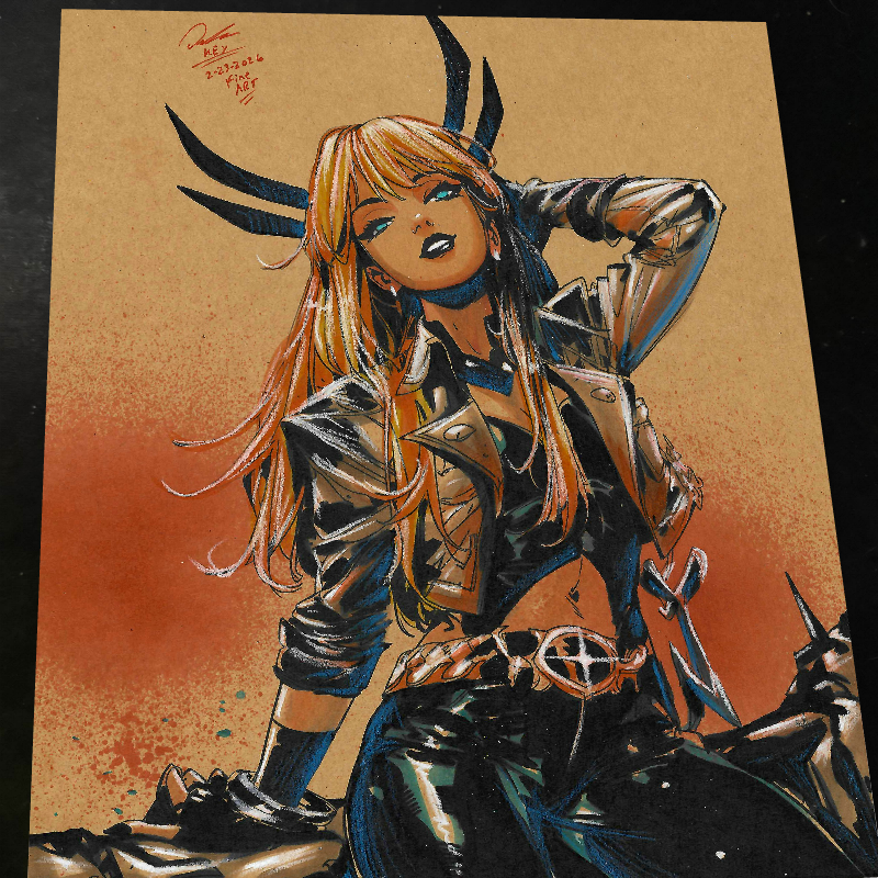 Magik X-Men art print by Keyeske