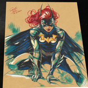 Batgirl - Marvel art print by Keyeske