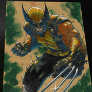 Wolverine X-Men Art Print Signed 8.5x11 | Art by Keyeske