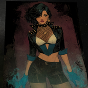 Zatanna Art Print Signed 8.5x11 | Art by Keyeske