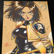 Kitty Pryde X-Men art print by Keyeske