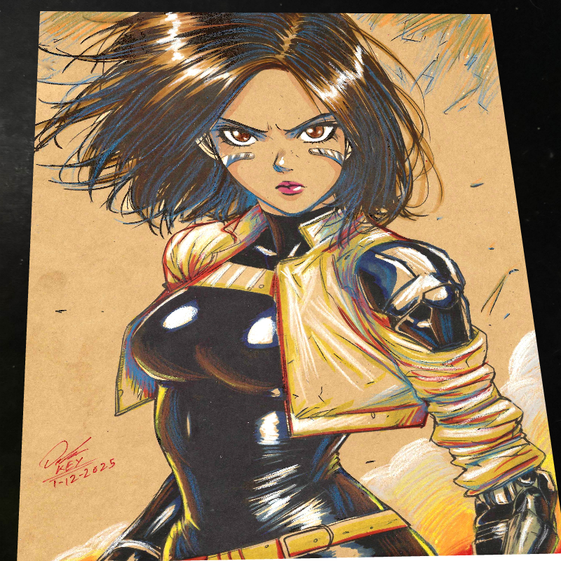 Kitty Pryde X-Men art print by Keyeske