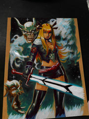 Magik X-Men art print by Keyeske