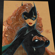 Batgirl - Marvel art print by Keyeske