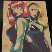 Mary Jane Watson - Marvel art print by Keyeske
