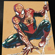 Spider-Man - Marvel art print by Keyeske