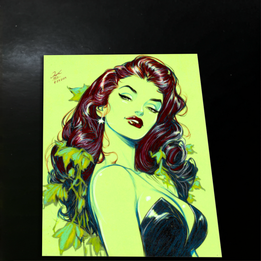 Poison Ivy - Marvel art print by Keyeske