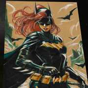 Batgirl - Marvel art print by Keyeske
