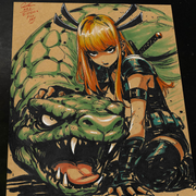 Magik X-Men art print by Keyeske