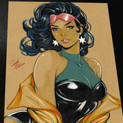 Jubilee X-Men art print by Keyeske
