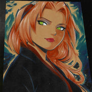 Sakura Haruno - Naruto art print by Keyeske
