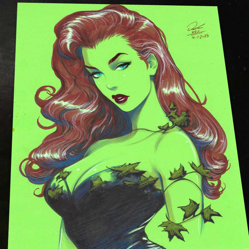 Poison Ivy - Marvel art print by Keyeske