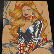 Dazzler X-Men Marvel art print by Keyeske