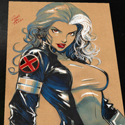 Rogue X-Men Art Print Signed 8.5x11 | Art by Keyeske