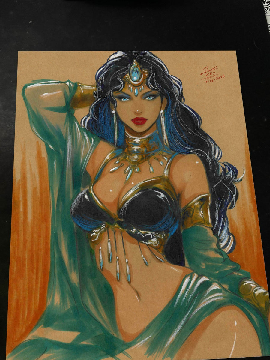 Dejah Thoris - Marvel art print by Keyeske