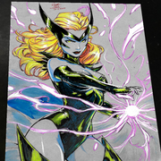 Enchantress Art Print Signed 8.5x11 | Art by Keyeske