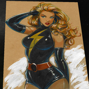 Ms. Marvel Art Print Signed 8.5x11 | Art by Keyeske