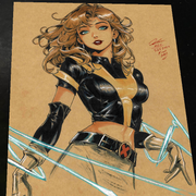 Kitty Pryde X-Men Art Print Signed 8.5x11 | Art by Keyeske