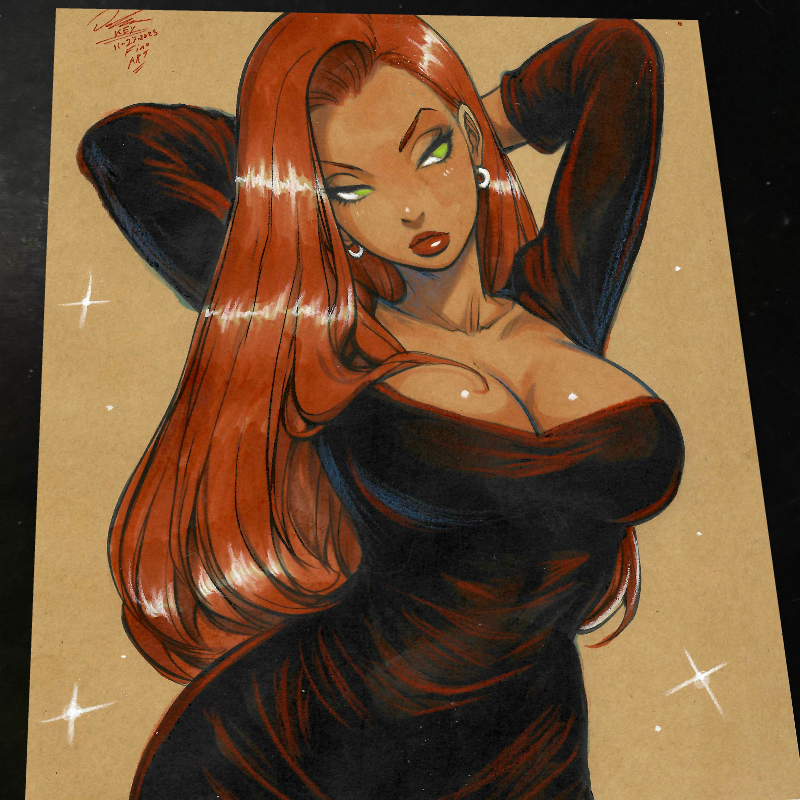 Jessica Rabbit art print by Keyeske