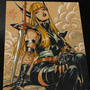 Magik X-Men Art Print Signed 8.5x11 | Art by Keyeske