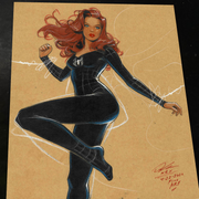 Mary Jane Watson - Marvel art print by Keyeske