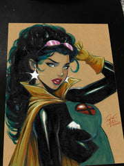 Jubilee X-Men art print by Keyeske
