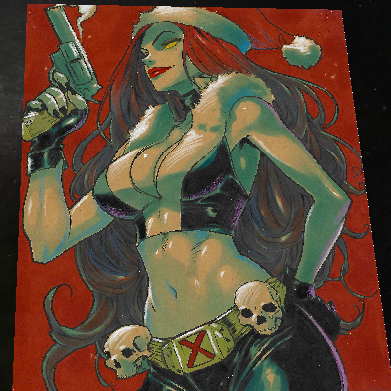 Mystique X-Men Art Print Signed 8.5x11 | Art by Keyeske