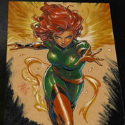 Jean Grey - X-Men art print by Keyeske