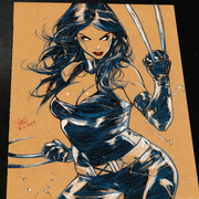 X-23 X-Men Art Print Signed 8.5x11 | Art by Keyeske