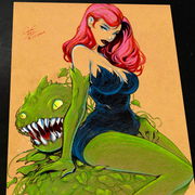 Poison Ivy - Marvel art print by Keyeske
