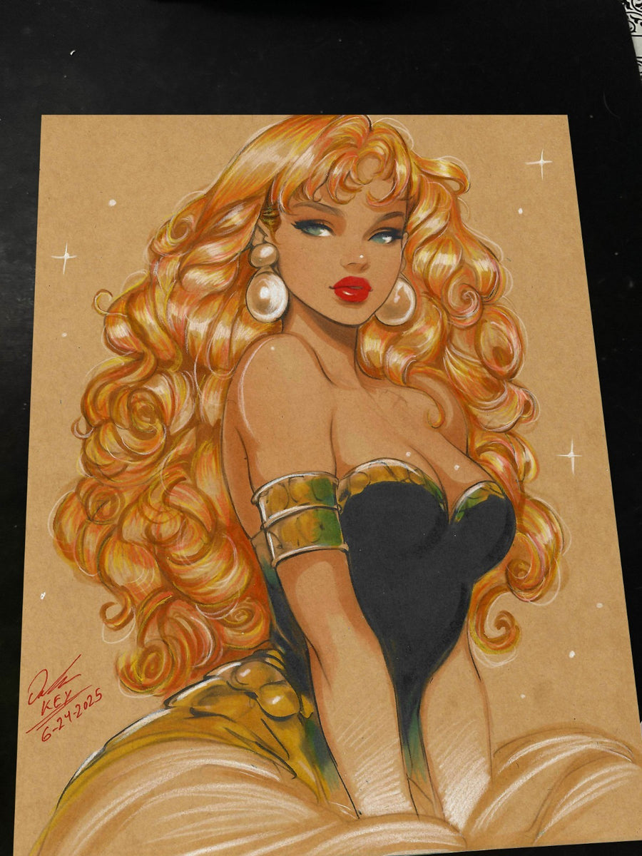 Dejah Thoris - Marvel art print by Keyeske