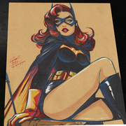 Batgirl - Marvel art print by Keyeske