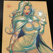 Emma Frost X-Men art print by Keyeske