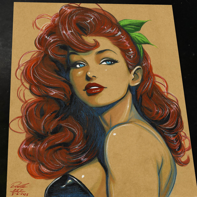 Poison Ivy - Marvel art print by Keyeske