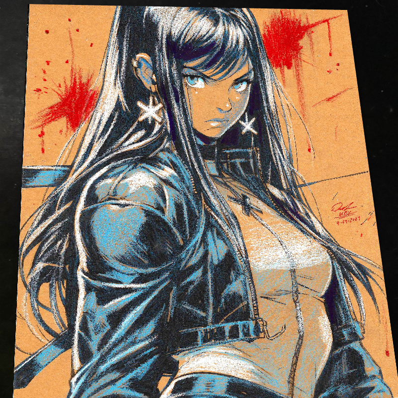 X-23 X-Men Art Print Signed 8.5x11 | Art by Keyeske
