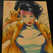 Jubilee X-Men art print by Keyeske