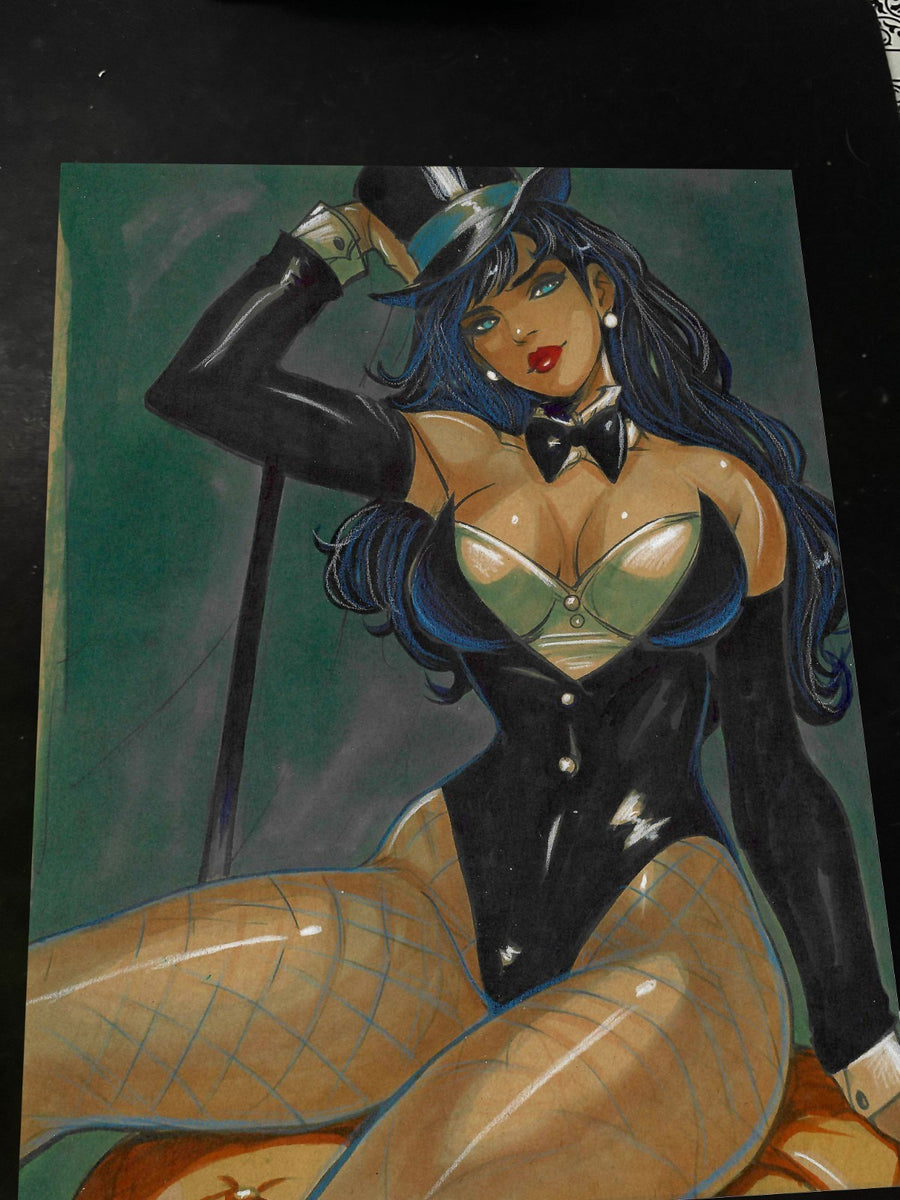 Zatanna - Marvel art print by Keyeske