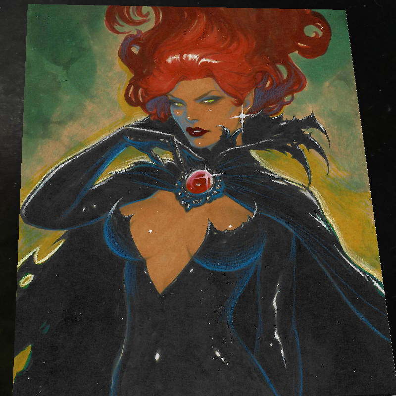 Goblin Queen X-Men Art Print Signed 8.5x11 | Art by Keyeske