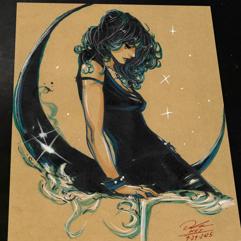 Death of the Endless - Marvel art print by Keyeske