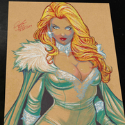 Emma Frost X-Men art print by Keyeske