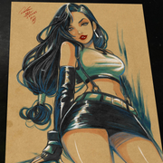 Tifa Lockhart Art Print 8.5x11 Art by Keyeske - Marvel art print by Keyeske