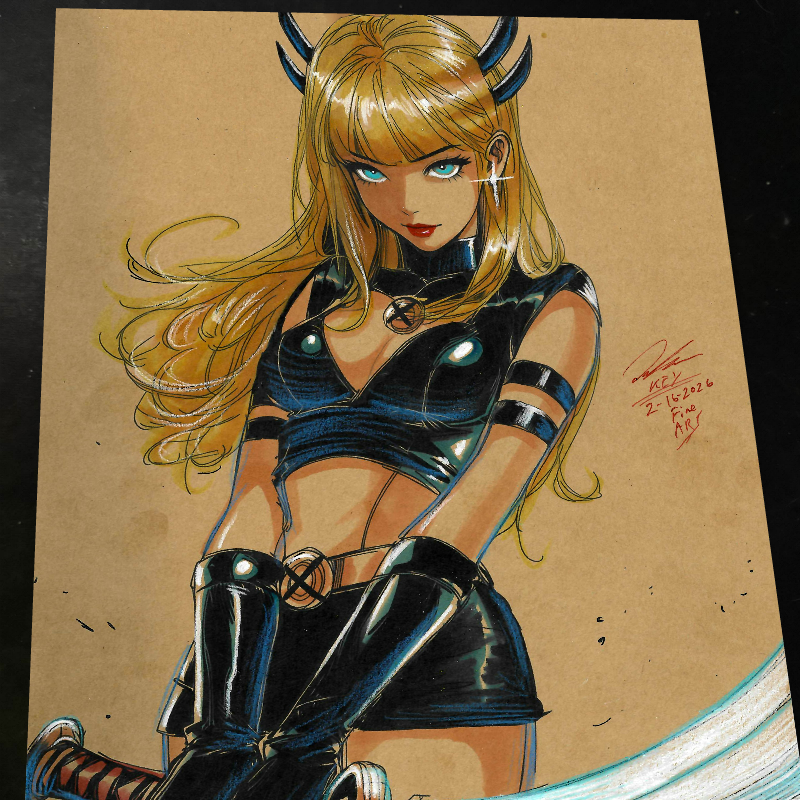 Magik X-Men art print by Keyeske
