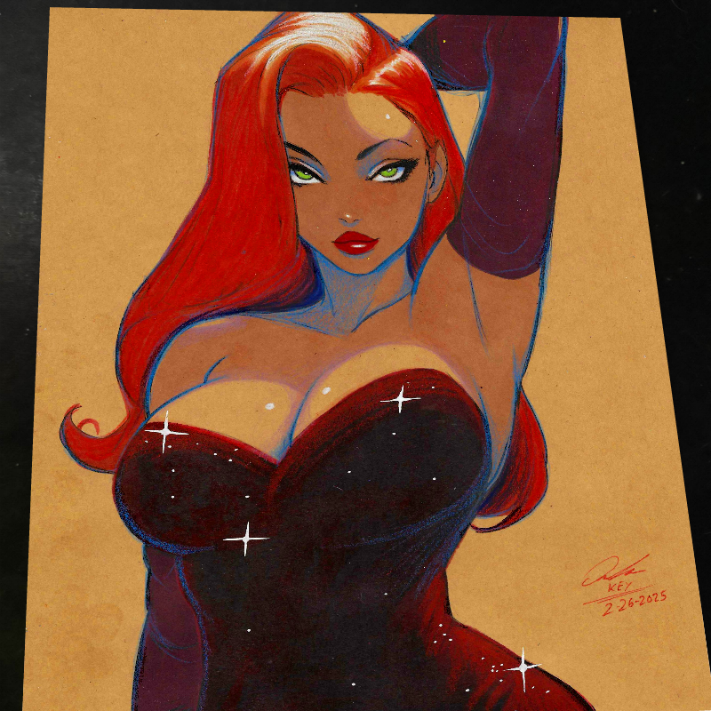 Jessica Rabbit art print by Keyeske