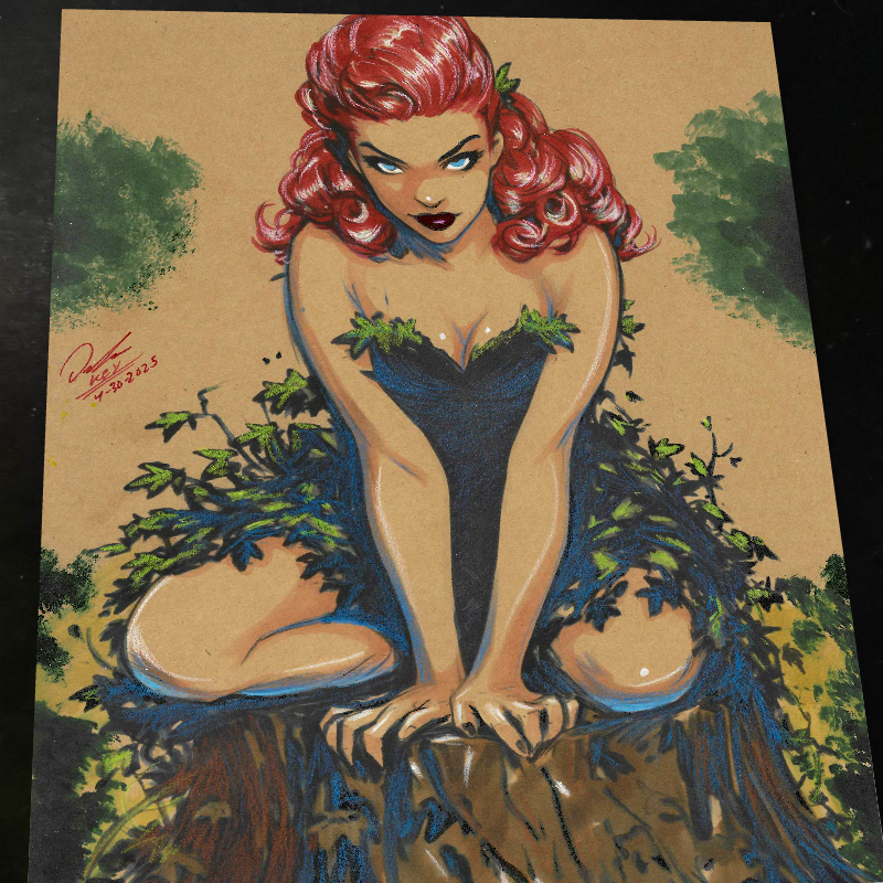 Poison Ivy - Marvel art print by Keyeske