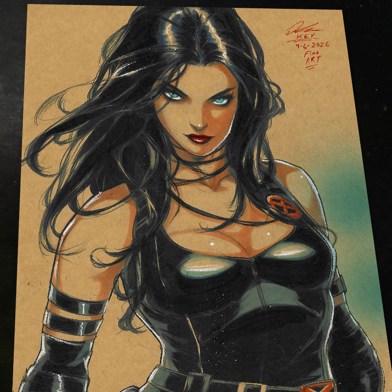 X-23 X-Men Art Print Signed 8.5x11 | Art by Keyeske
