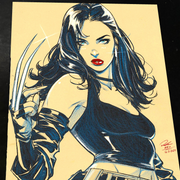X-23 X-Men Art Print Signed 8.5x11 | Art by Keyeske
