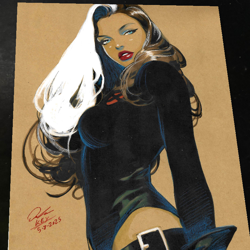 Rogue X-Men Art Print Signed 8.5x11 | Art by Keyeske