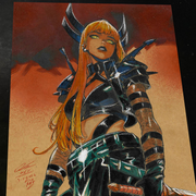 Magik X-Men Art Print Signed 8.5x11 | Art by Keyeske