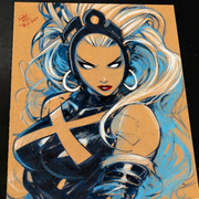 Storm X-Men Art Print Signed 8.5x11 | Art by Keyeske